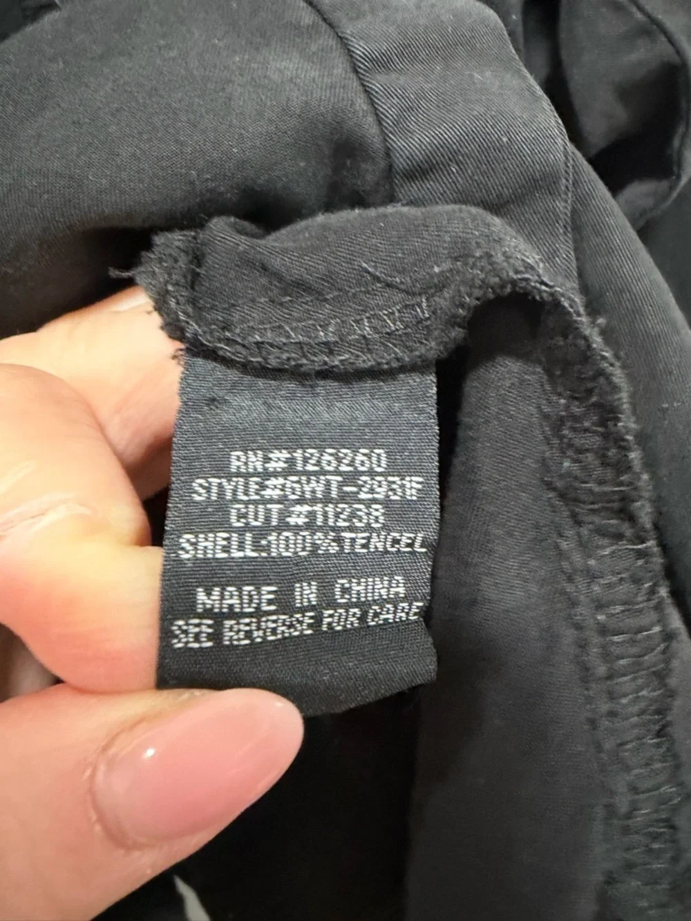 Velvet heart Riley black shirt Medium